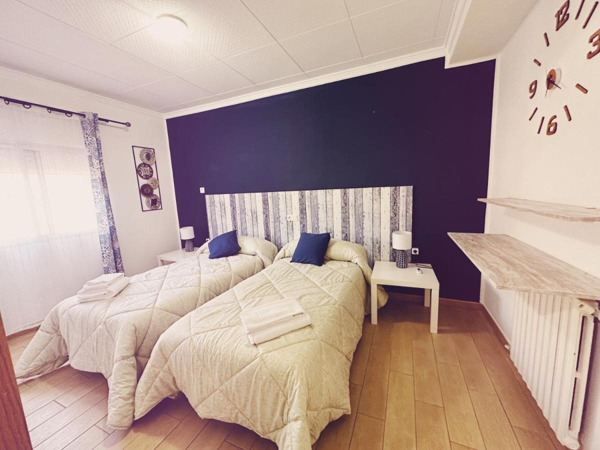 Fonda Aparicio Otel Fuentespalda Dış mekan fotoğraf