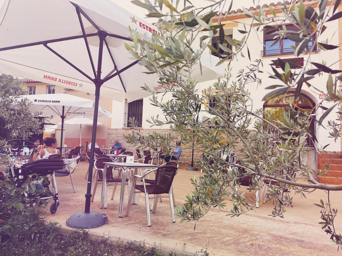 Fonda Aparicio Otel Fuentespalda Dış mekan fotoğraf